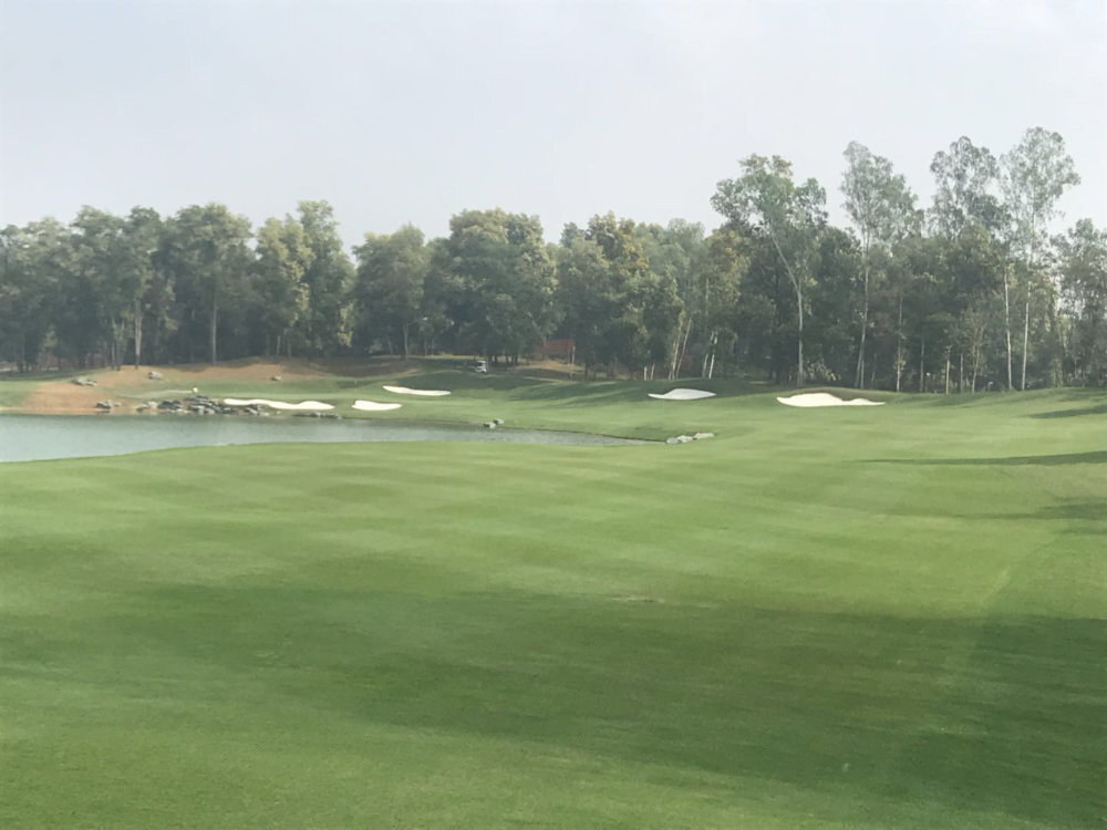 Golfplatzansicht