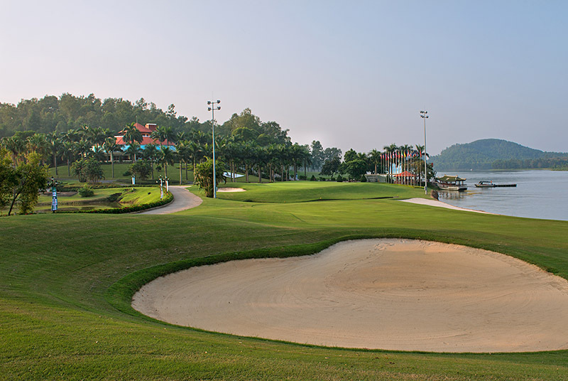 Golfplatzansicht