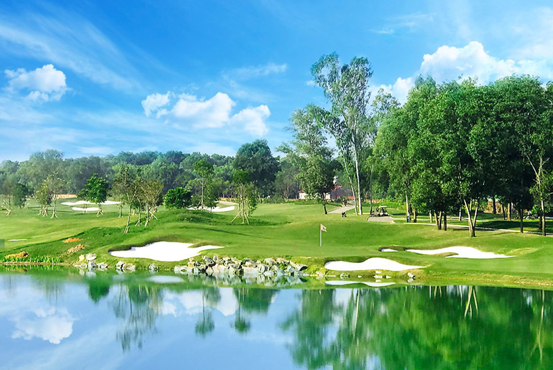 Golfplatzansicht