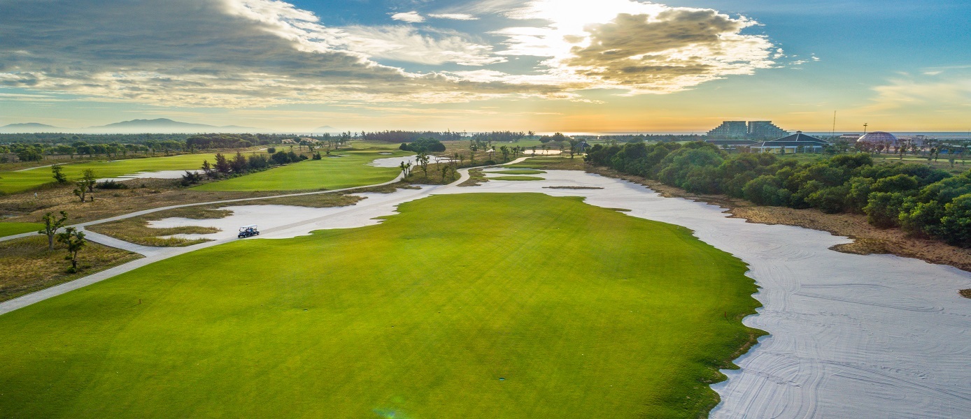 Golfplatzansicht