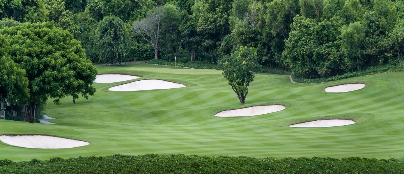 Golfplatzansicht
