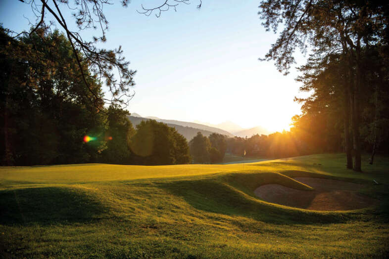 Golfplatzansicht