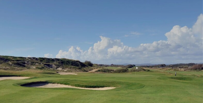 Golfplatzansicht