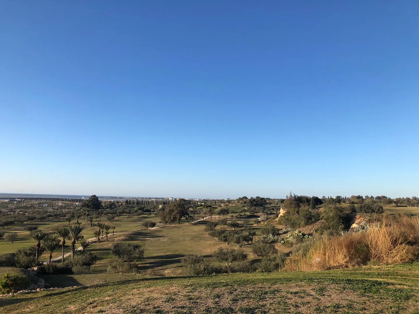 Golfplatzansicht