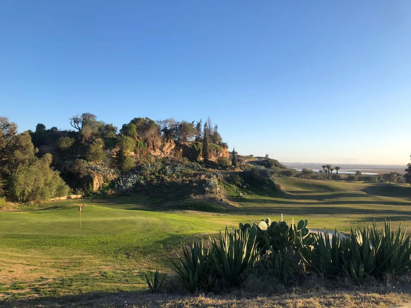 Golfplatzansicht