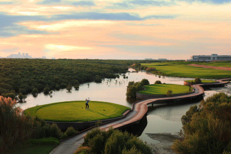 Golfplatz Al Zorah Golf & Yacht Club 9013