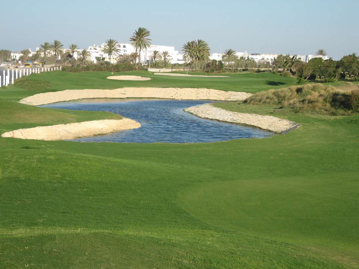 Golfplatzansicht