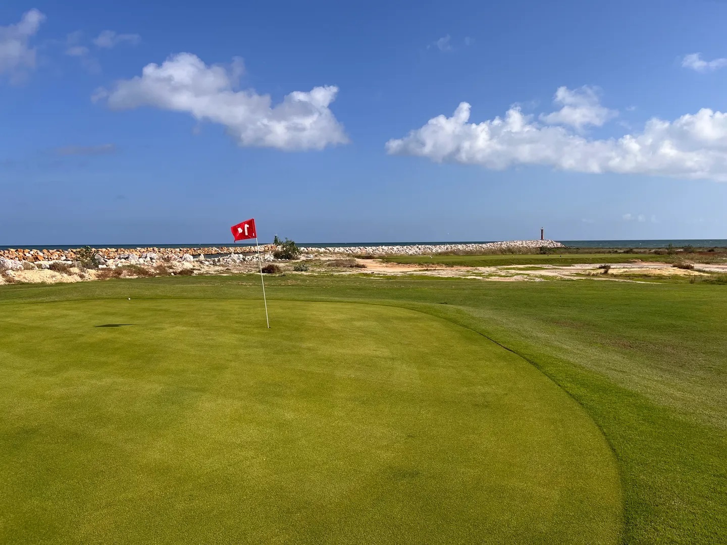 Golfplatzansicht
