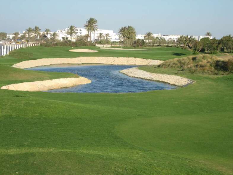 Golfplatzansicht