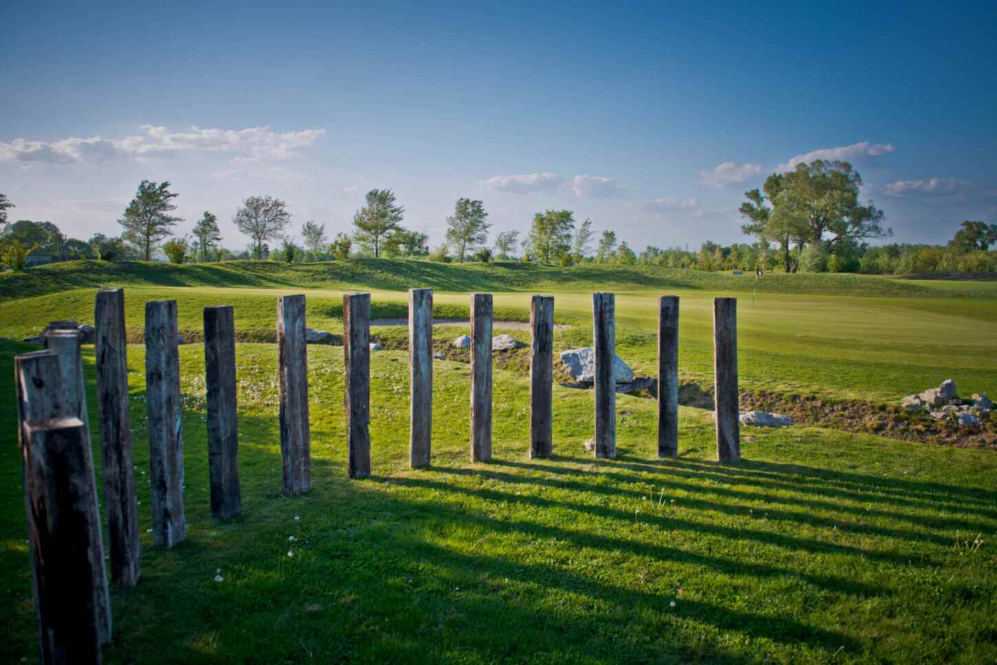 Golfplatzansicht