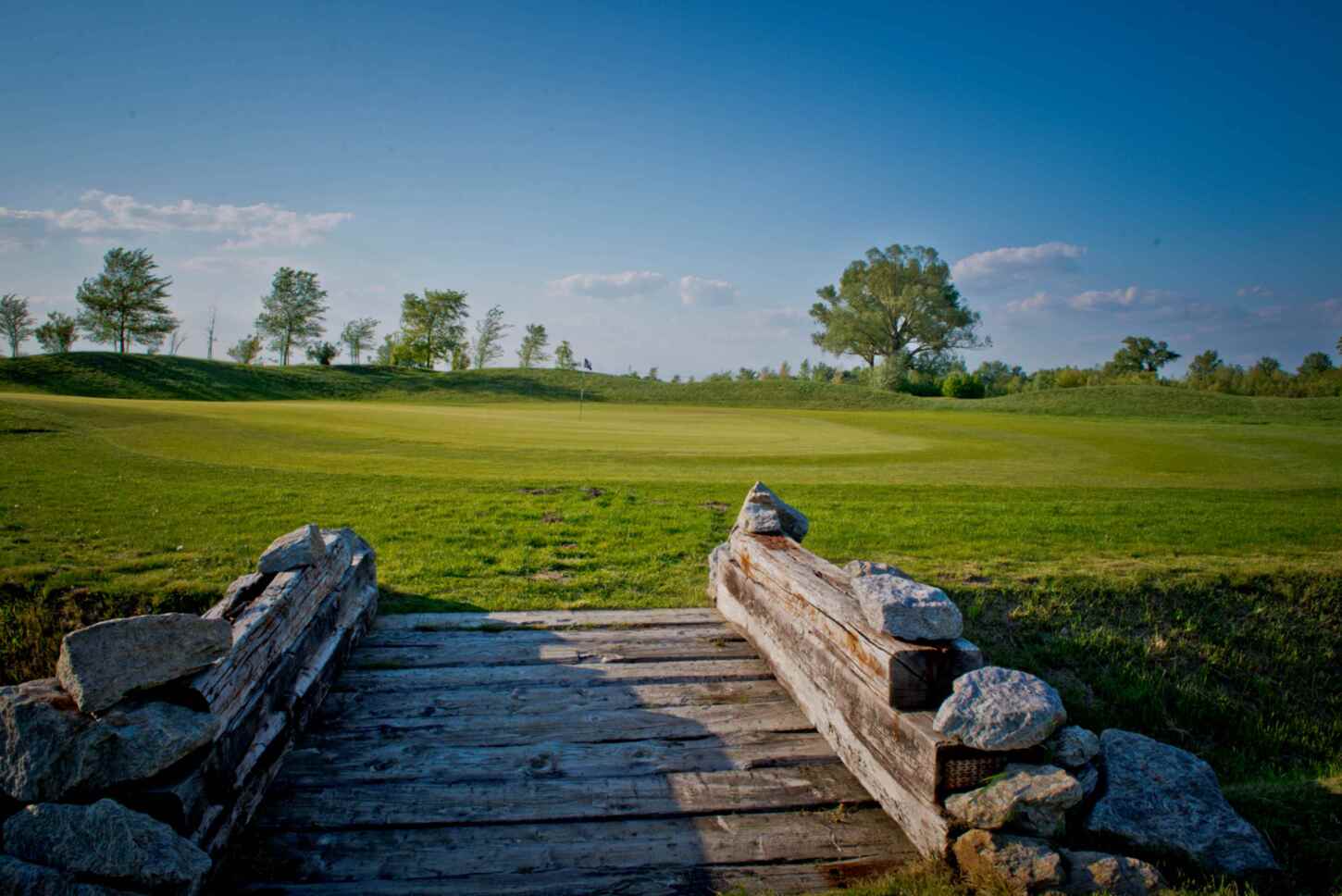 Golfplatzansicht