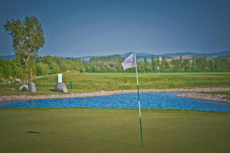 Golfplatzansicht