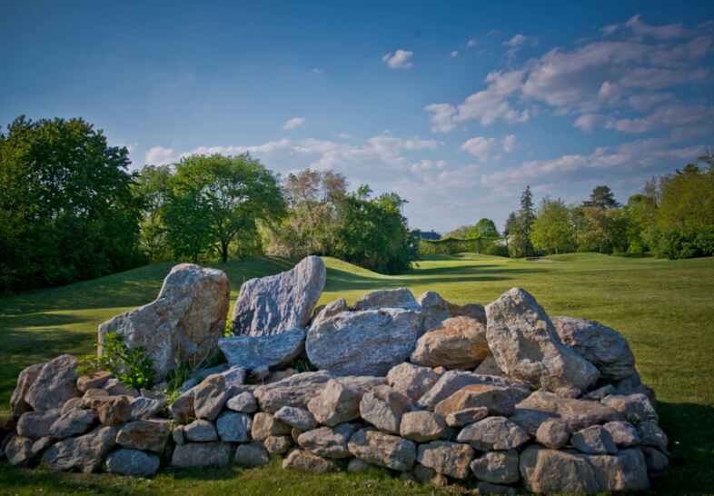 Golfplatzansicht