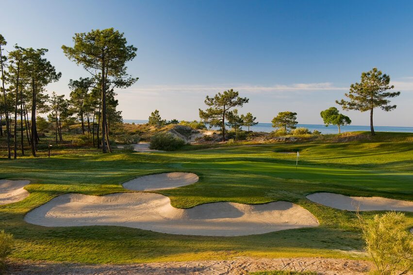 Golfplatzansicht