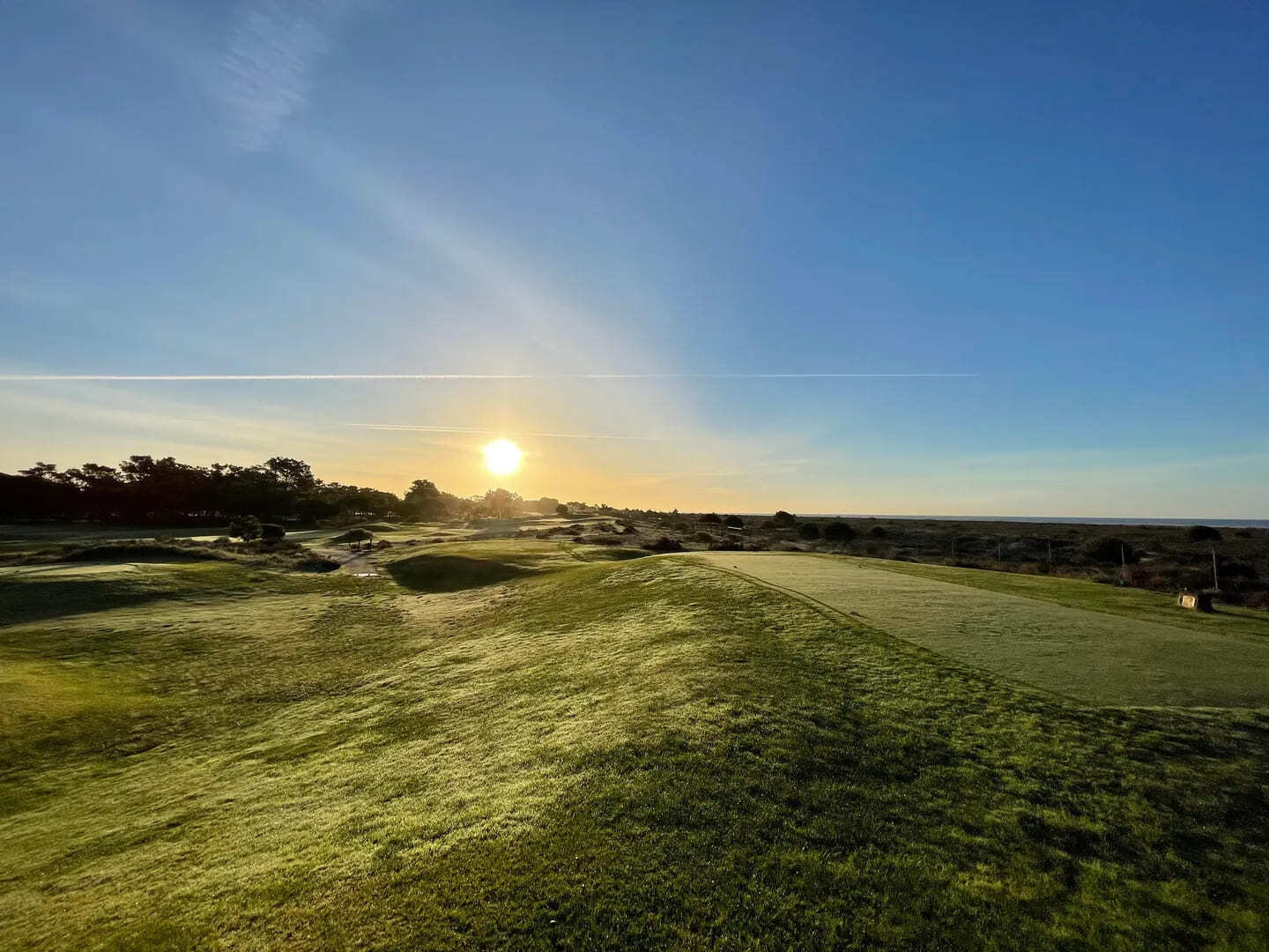 Golfplatzansicht