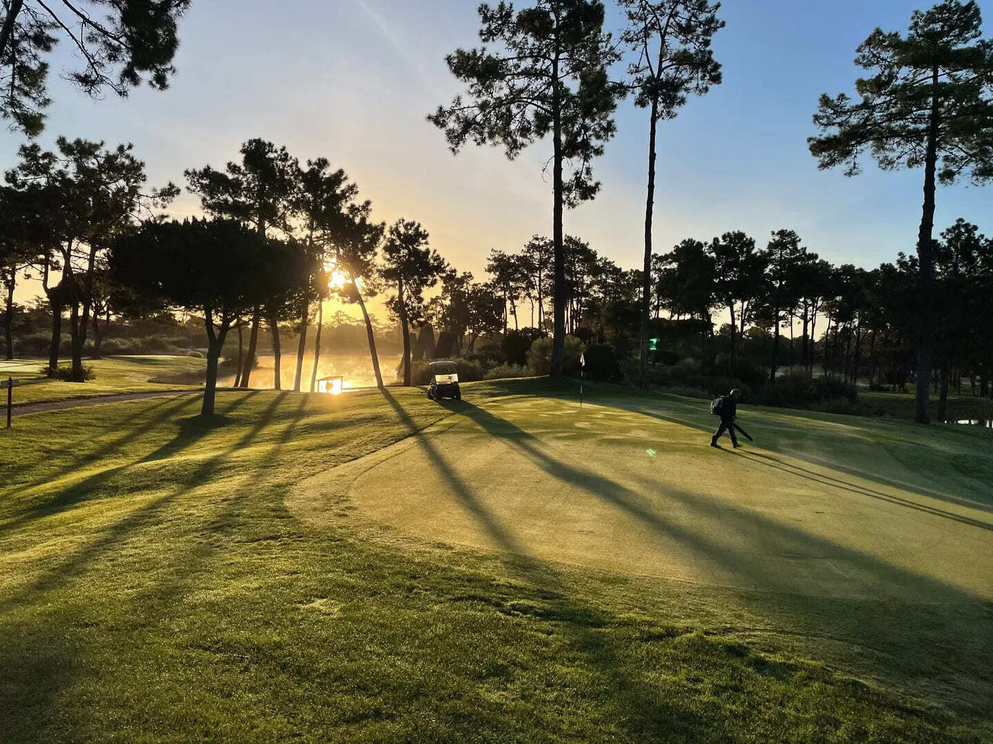 Golfplatzansicht