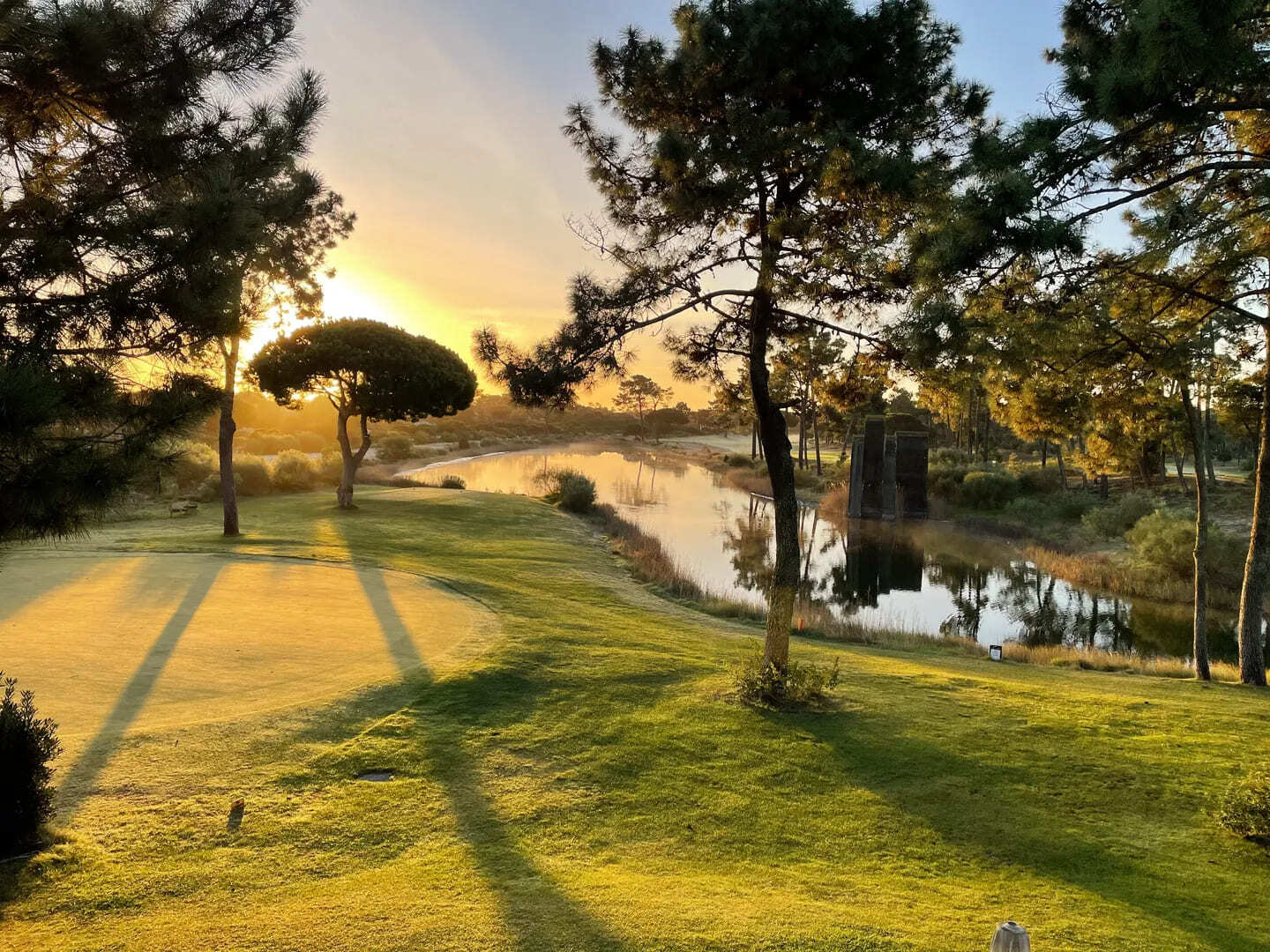 Golfplatzansicht