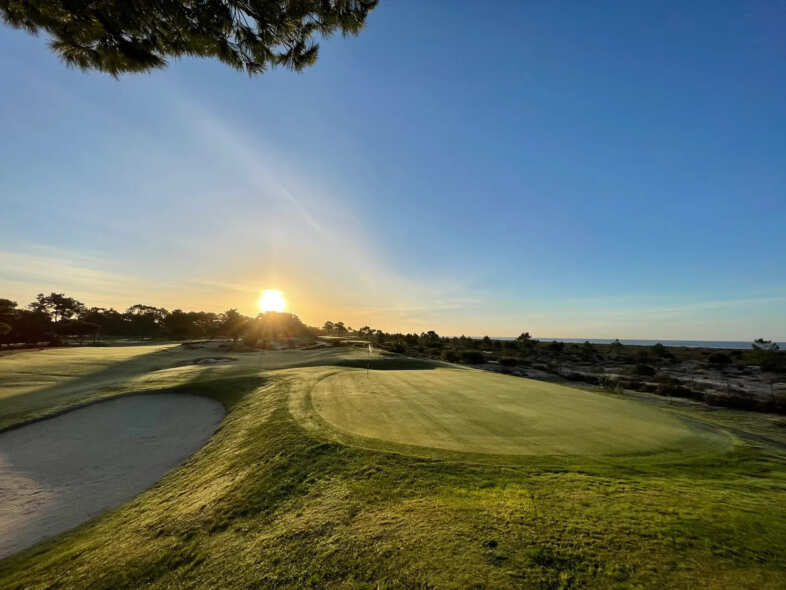 Golfplatzansicht