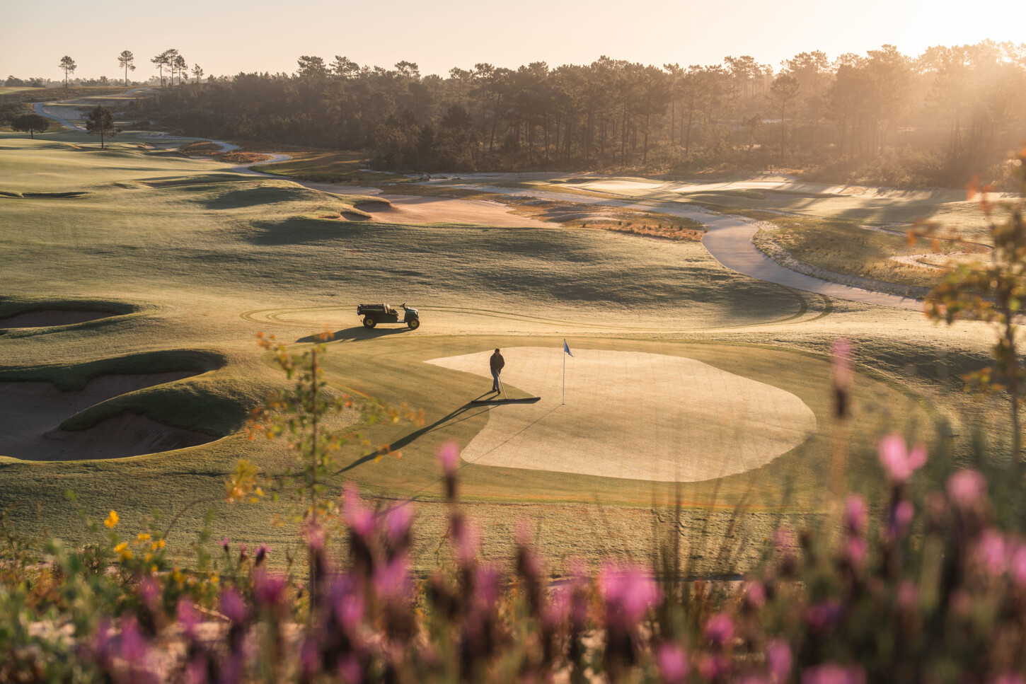 Golfplatzansicht