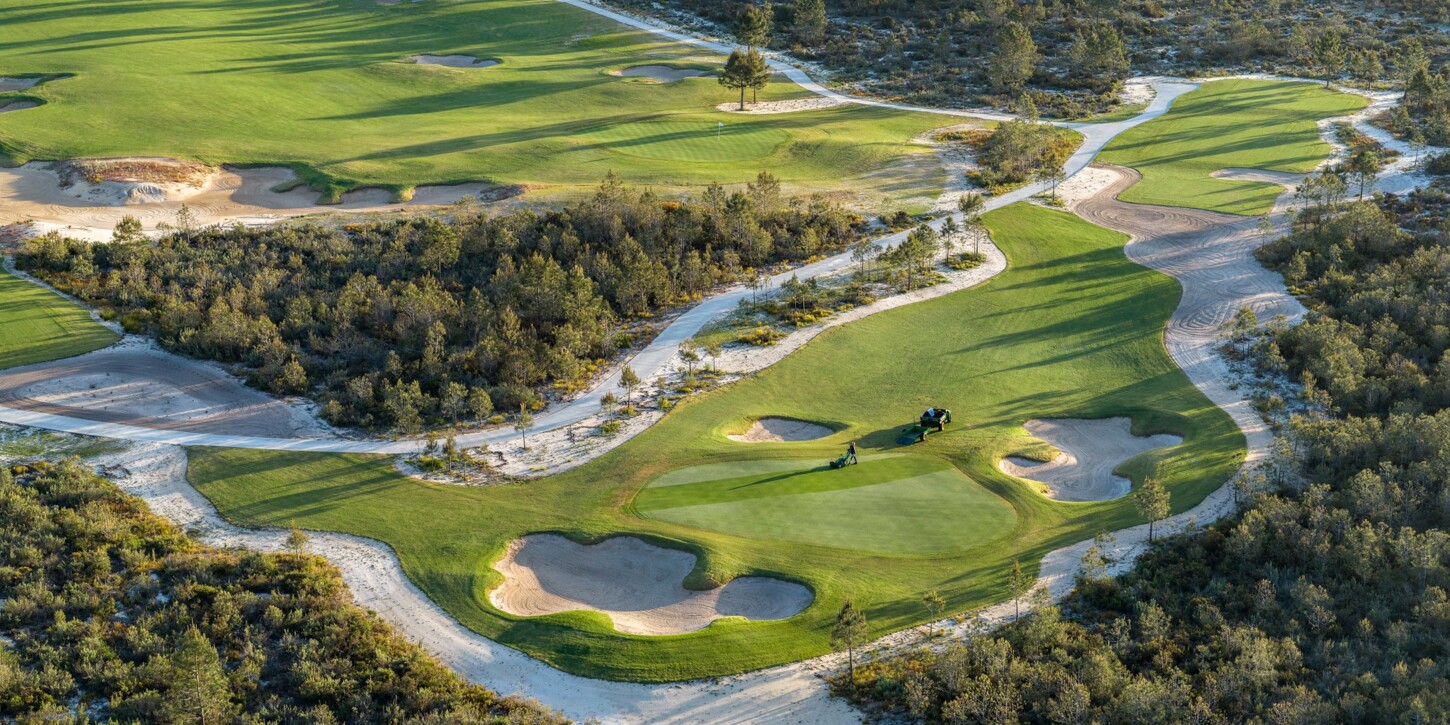 Golfplatzansicht