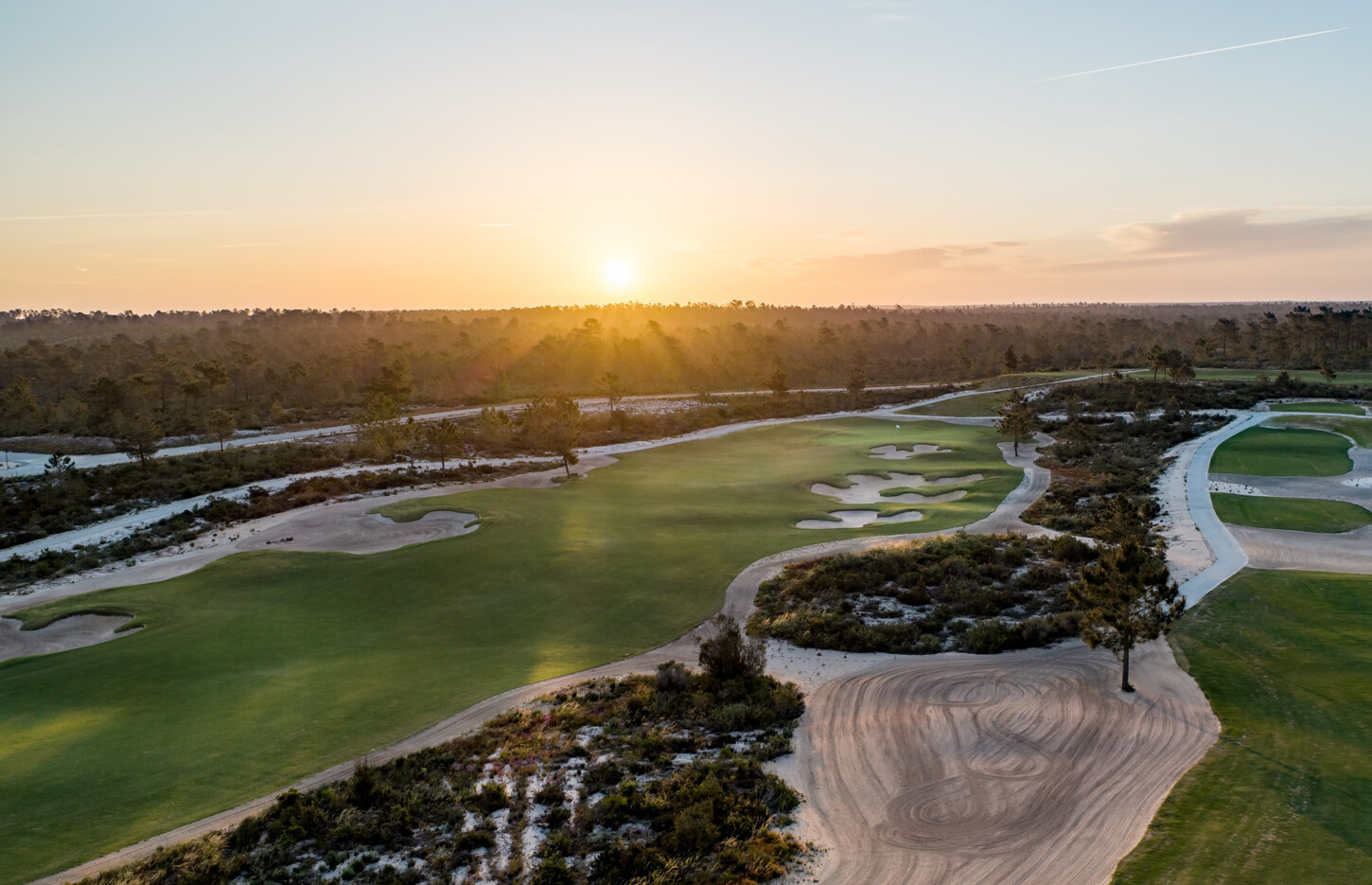 Golfplatzansicht