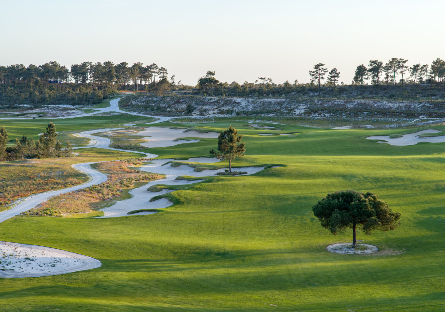 Golfplatzansicht