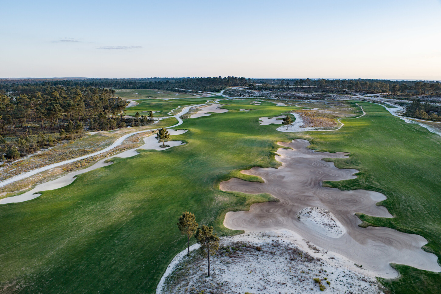 Golfplatzansicht