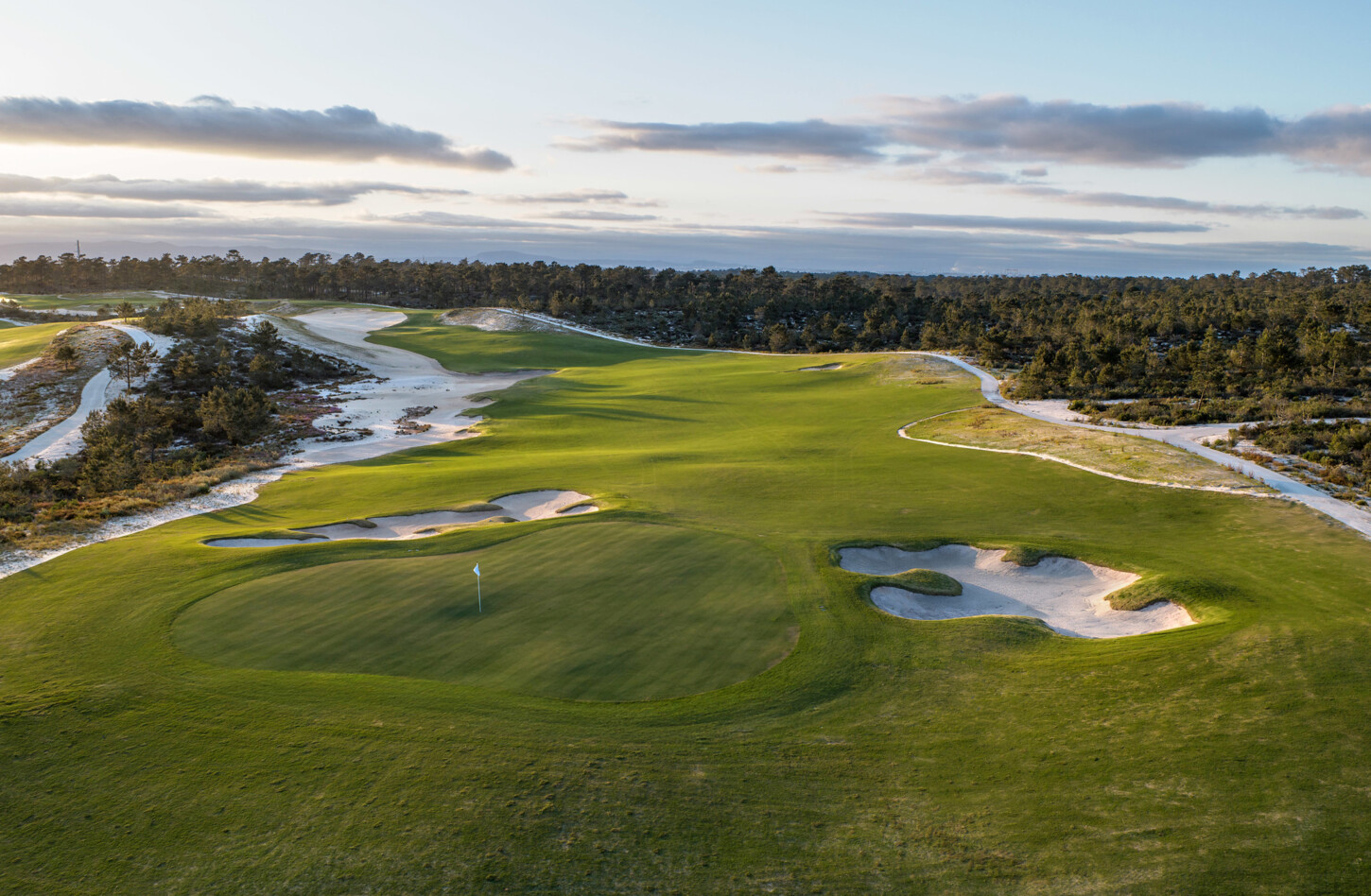 Golfplatzansicht