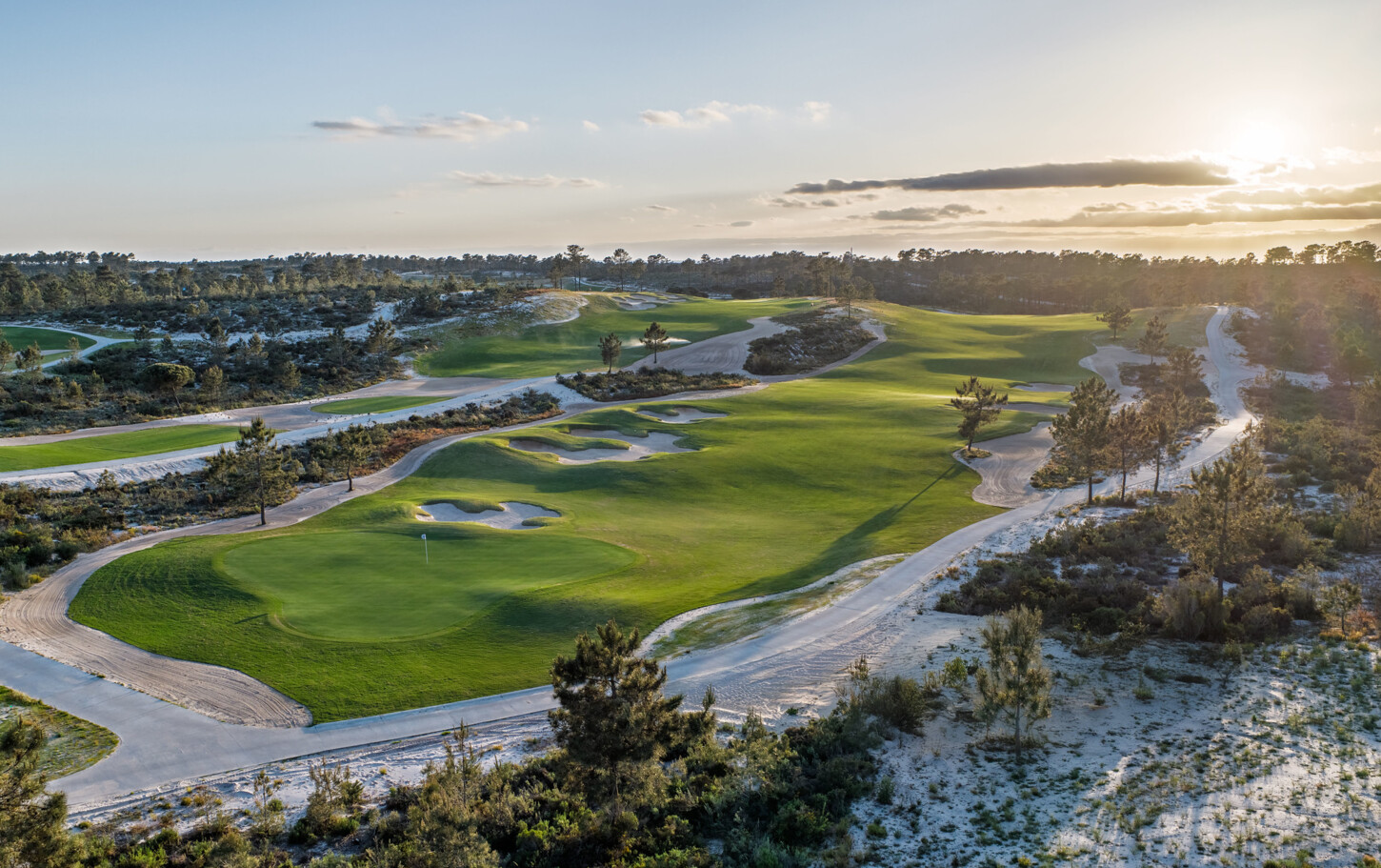 Golfplatzansicht