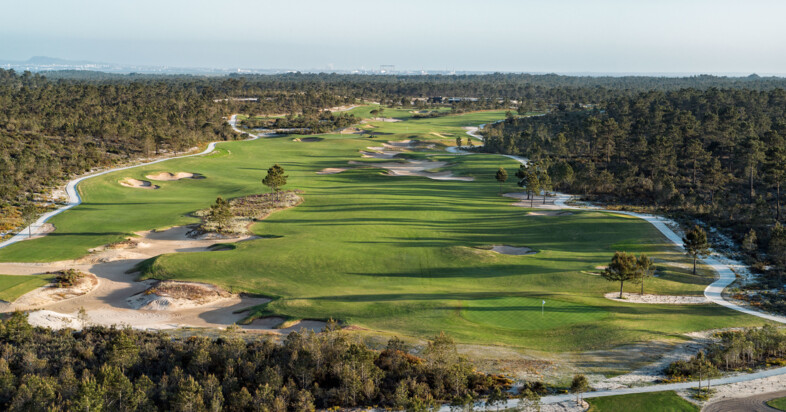 Golfplatzansicht