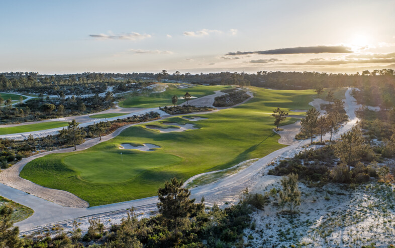 Golfplatzansicht