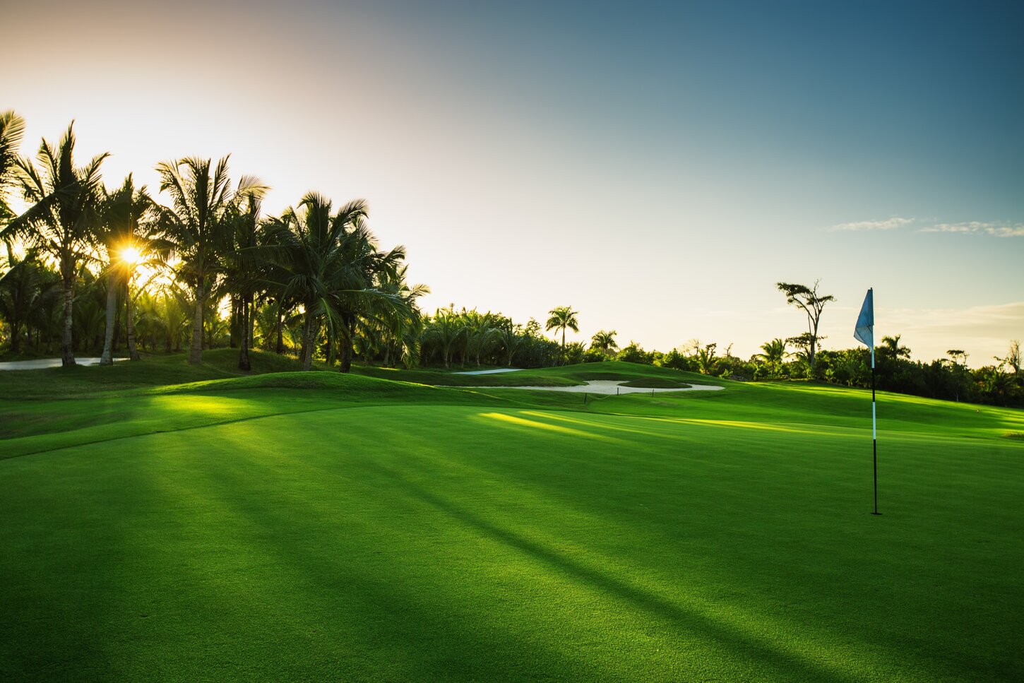 Golfplatzansicht