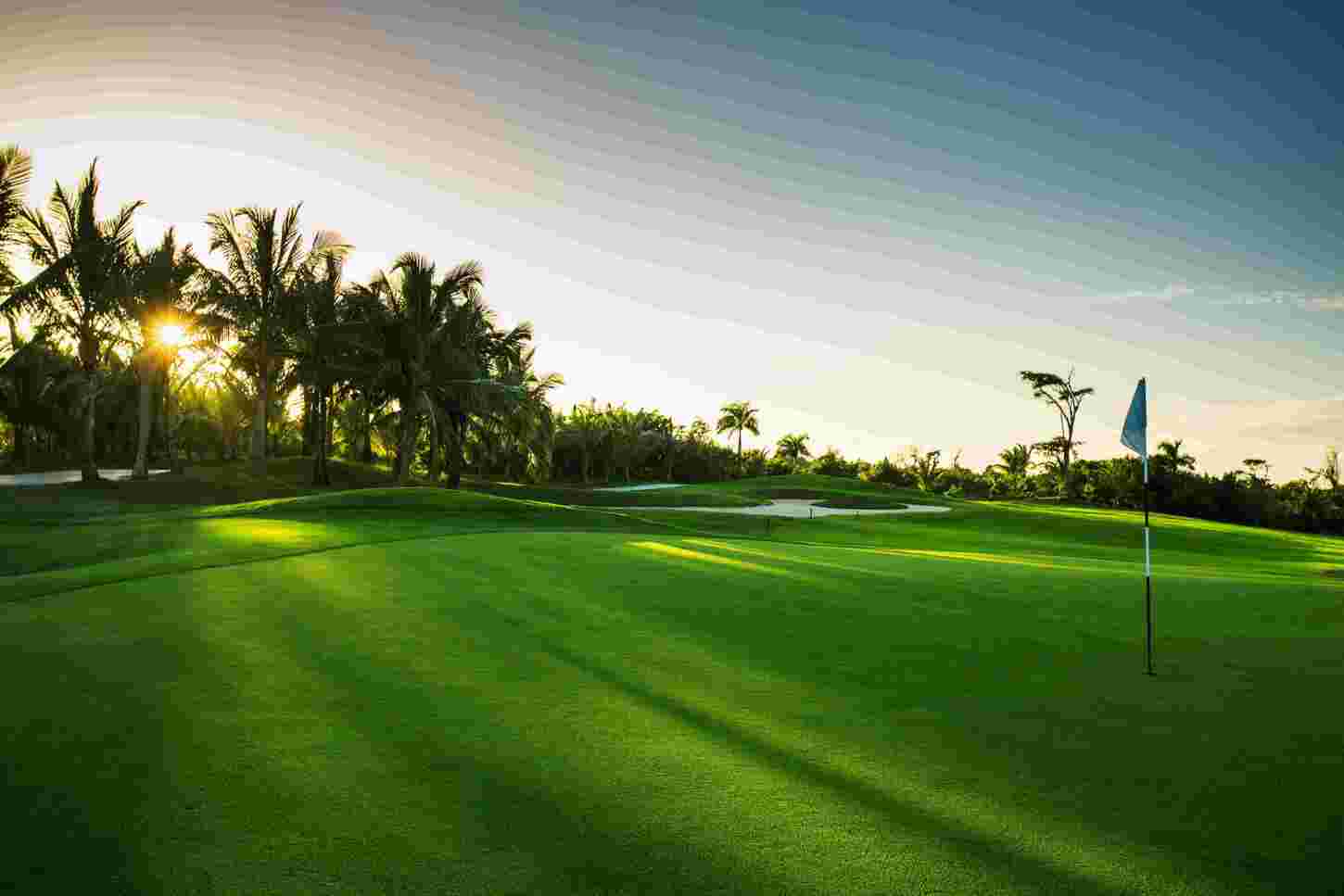 Golfplatzansicht