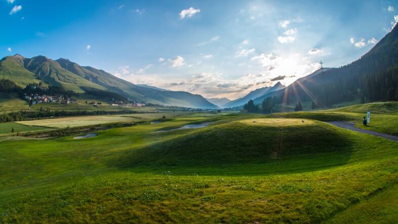 Golfplatz Samedan Golf Engadin 4482