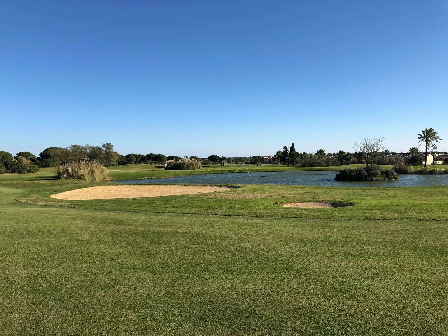 Golfplatzansicht