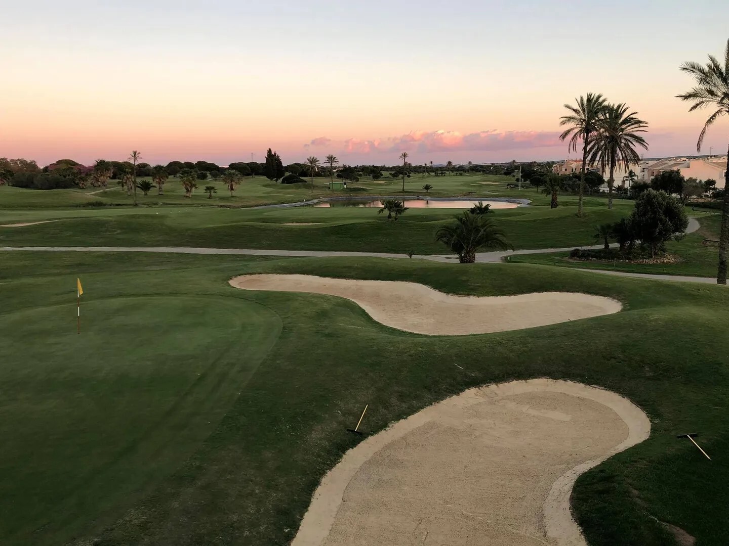 Golfplatzansicht