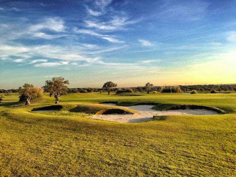 Golfplatzansicht