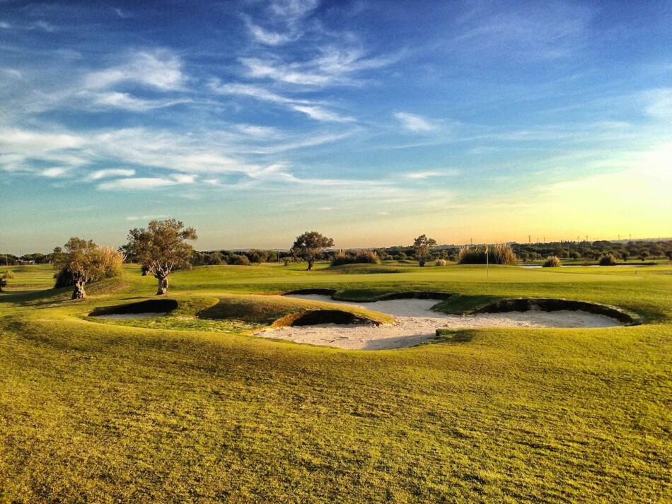 Golfplatzansicht