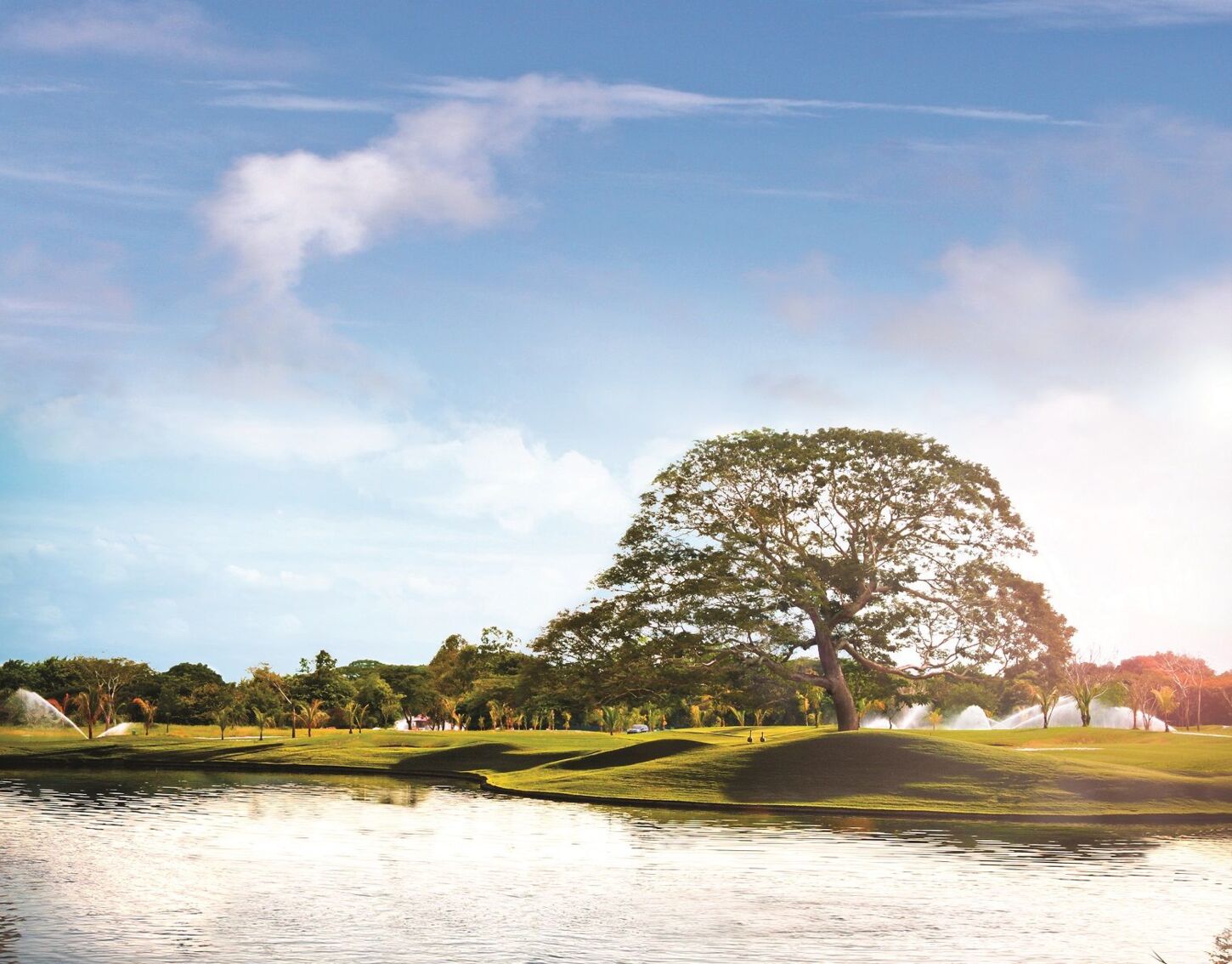 Golfplatzansicht