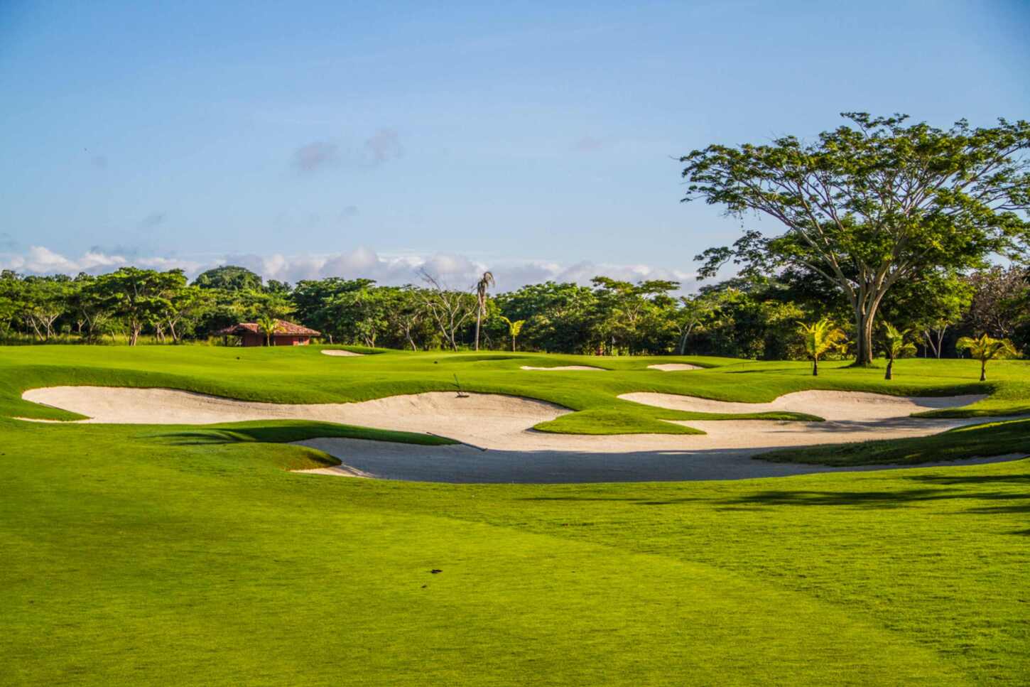 Golfplatzansicht