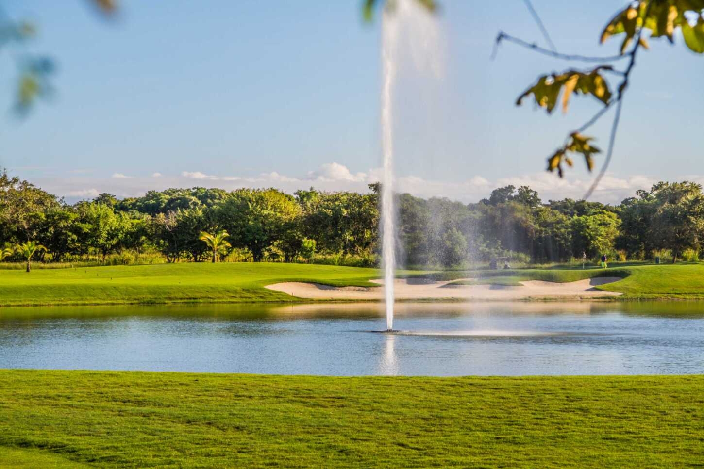 Golfplatzansicht