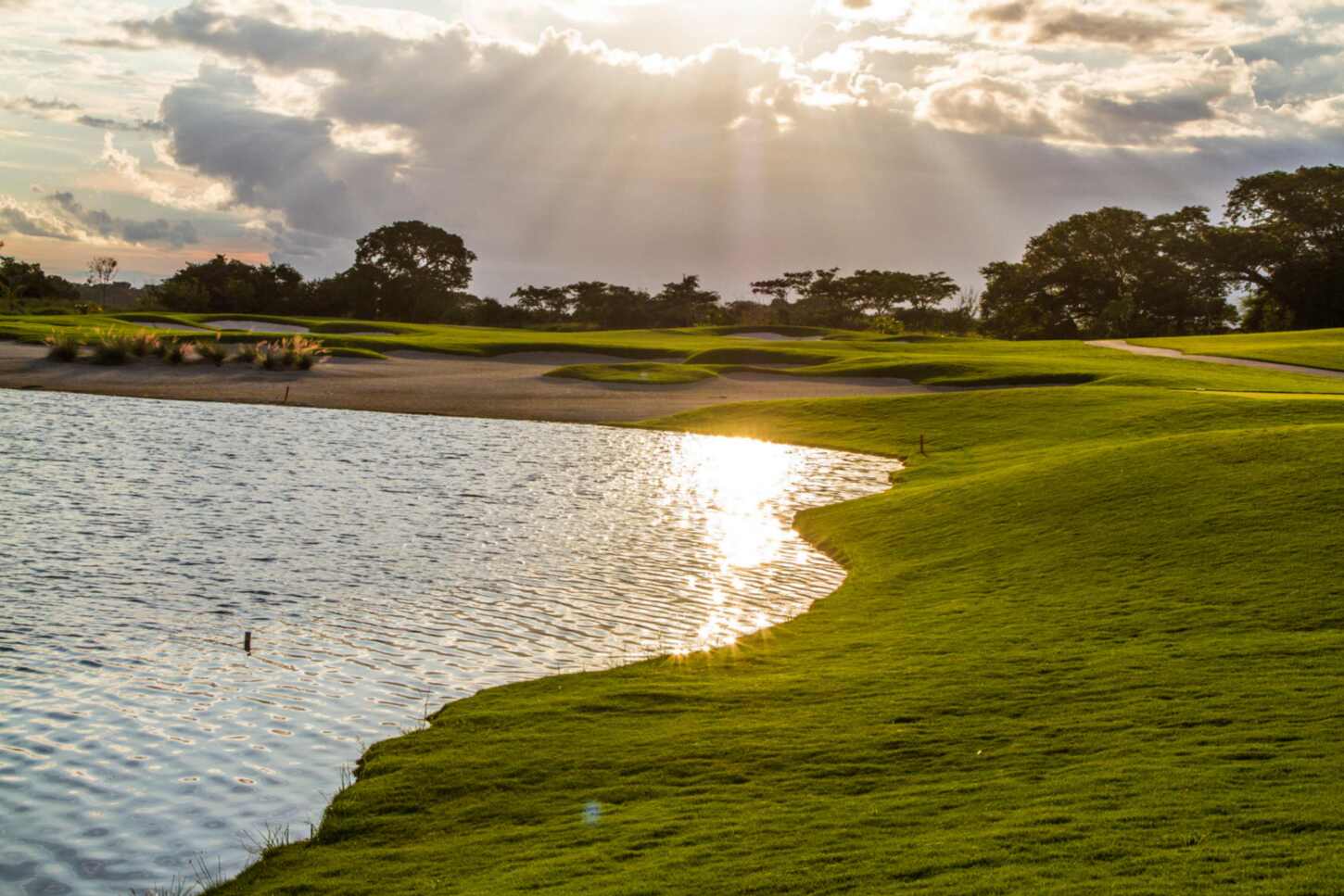 Golfplatzansicht