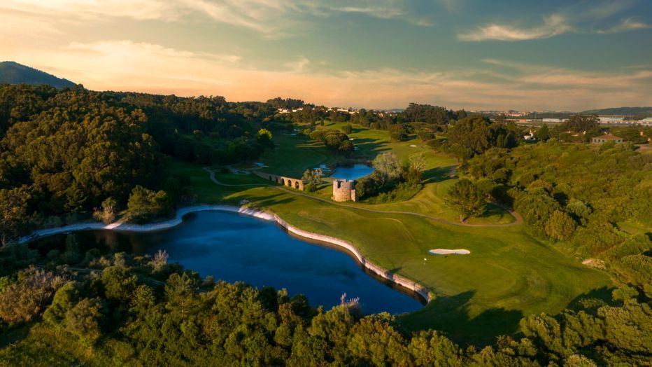 Golfplatzansicht