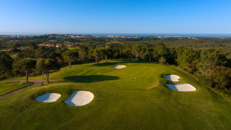Golfplatzansicht