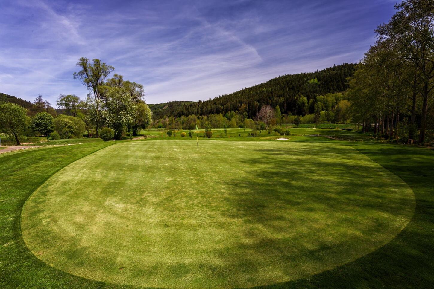 Golfplatzansicht