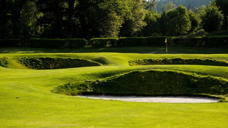 Golfplatzansicht