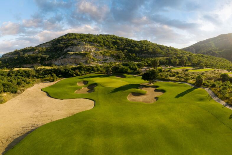Golfplatzansicht