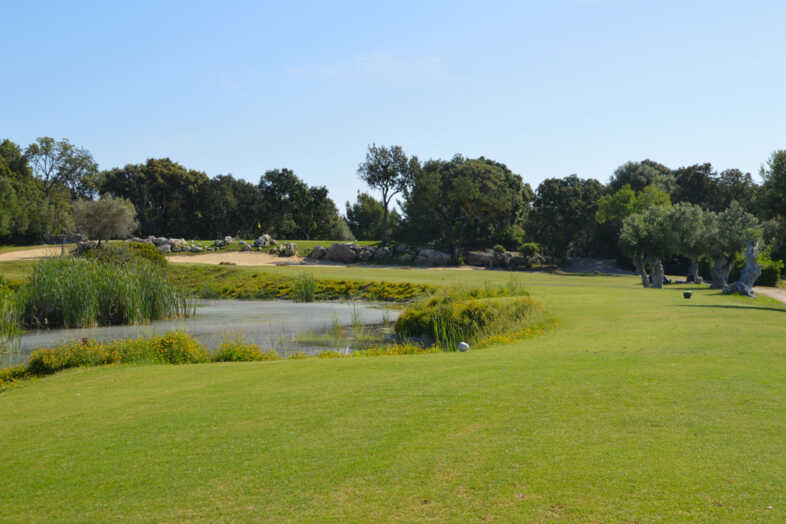 Golfplatz Ansicht