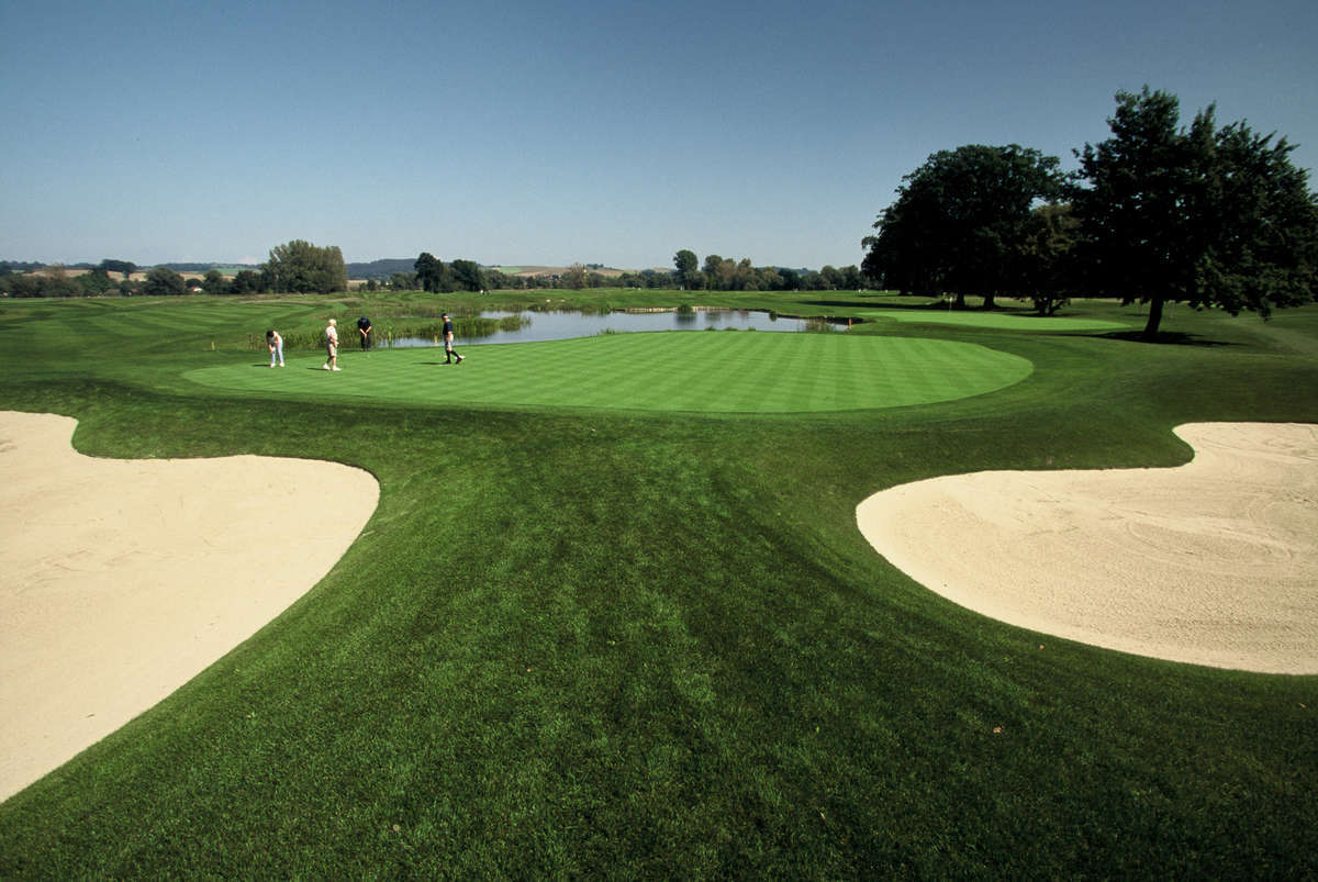 Golfplatzansicht