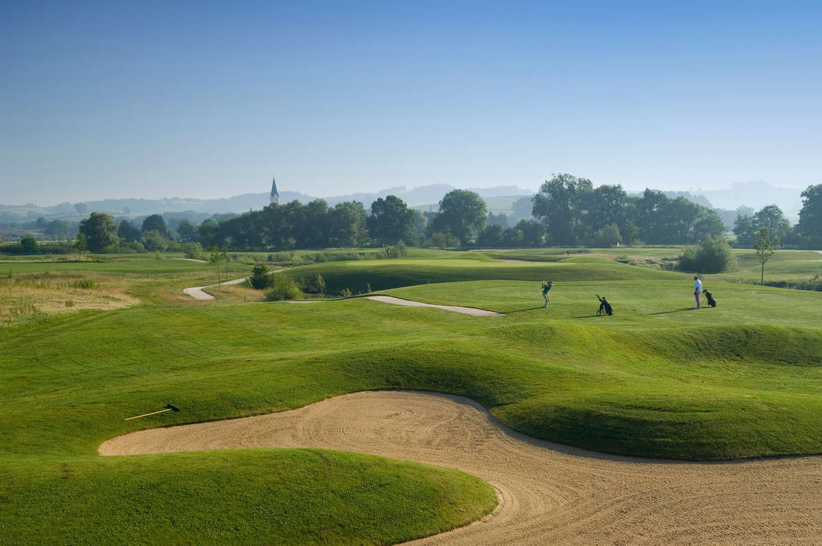 Golfplatzansicht